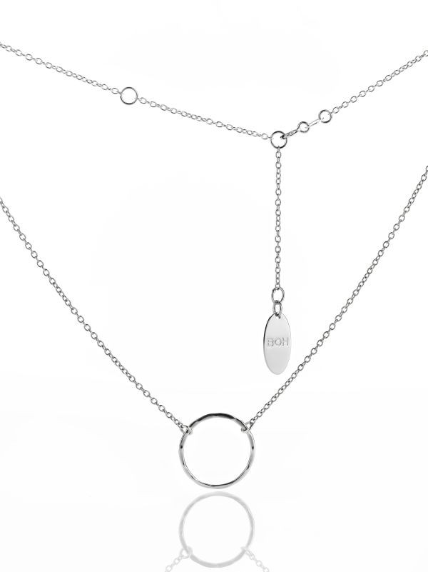 600x801 Sterling Silver Boh Runga Lil Perfect Circle Pendant