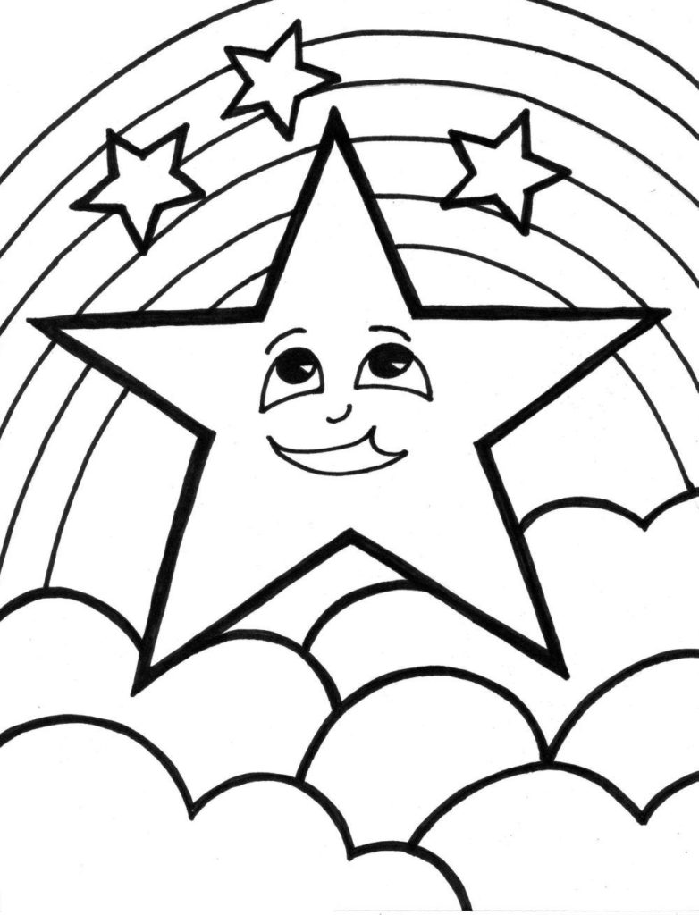 782x1024 Perfect Free Printable Star Coloring Pages For Kids Printable