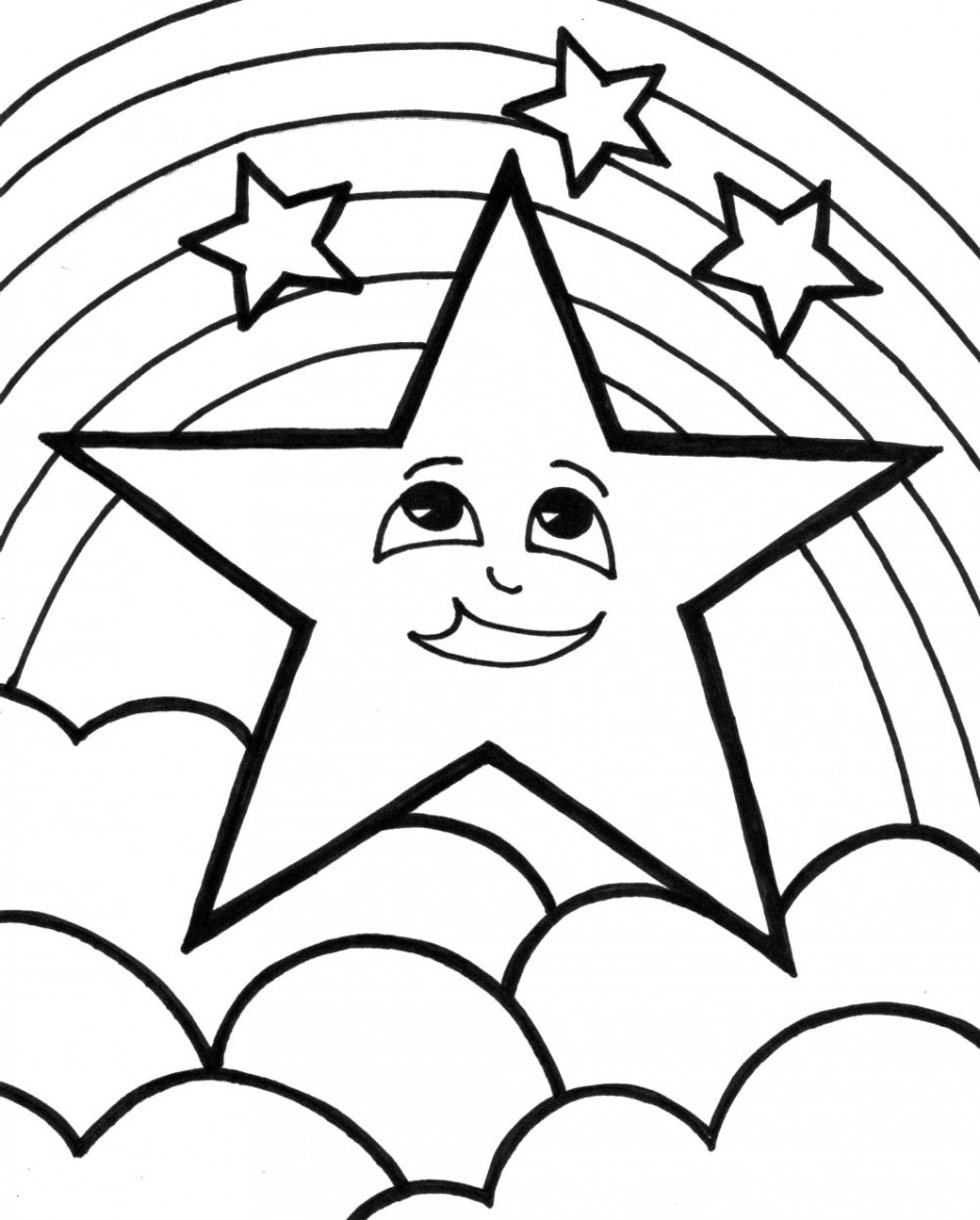940x1170 Perfect Star Coloring Pages In Star Coloring Pages On With Hd