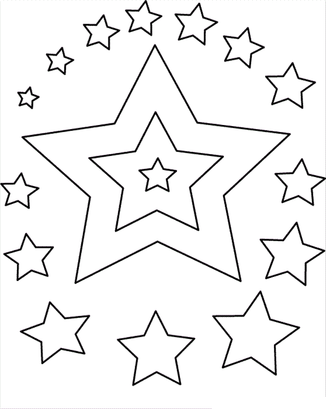 650x815 Perfect Stars Coloring Pages Free Downloads Fo