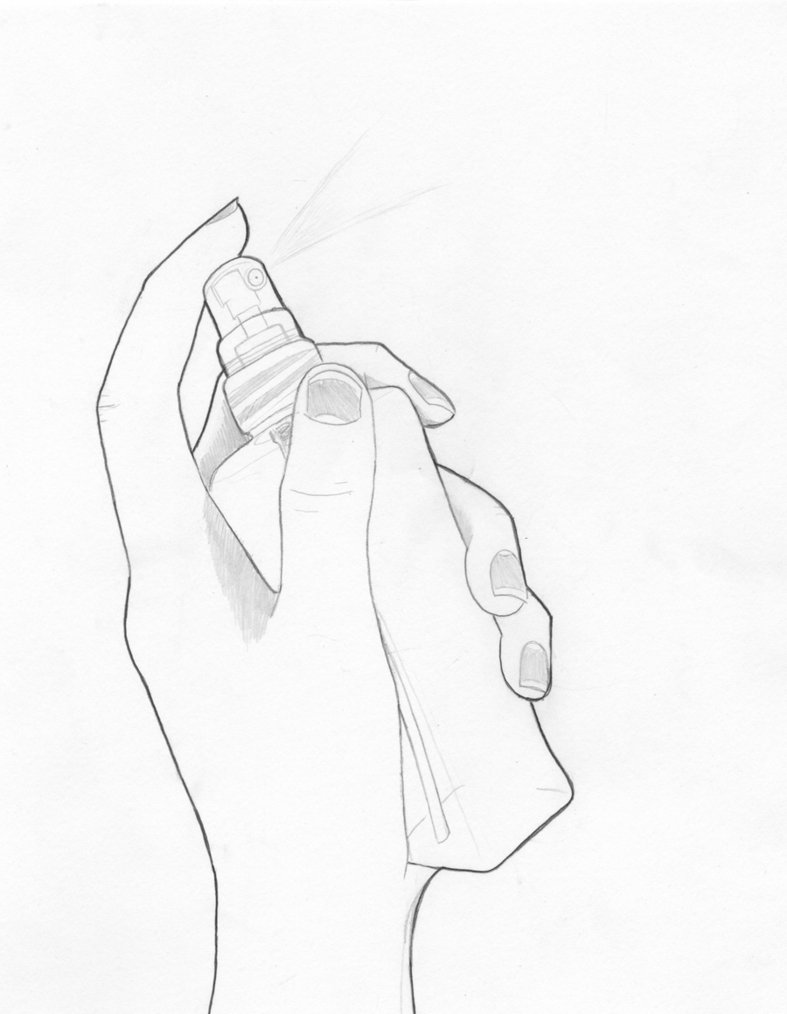 787x1014 Hand With Perfume Bottle By Katraccoon