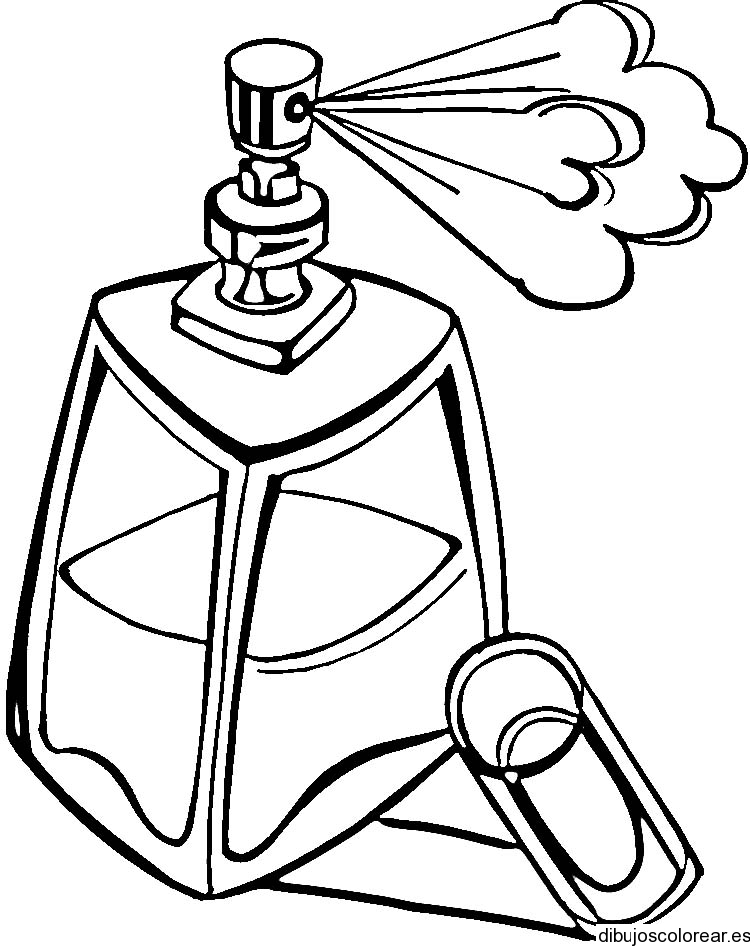750x946 Perfume Coloring Pages