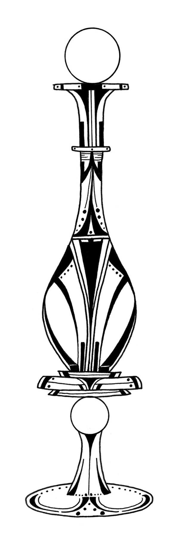 600x1835 Drawing Of Perfume Bottles