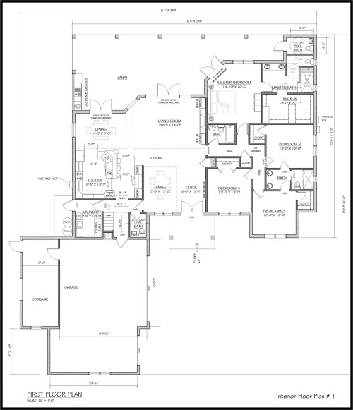 500x581 Interior Floor Plans