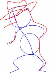 216x302 How To Draw How To Draw Agent P From Phineas And Ferb