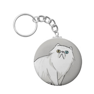324x324 Persian Cat Keychains Zazzle