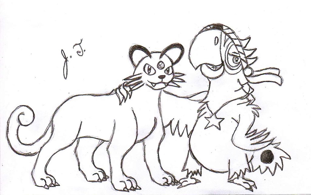 1024x644 Pokemon Drawings