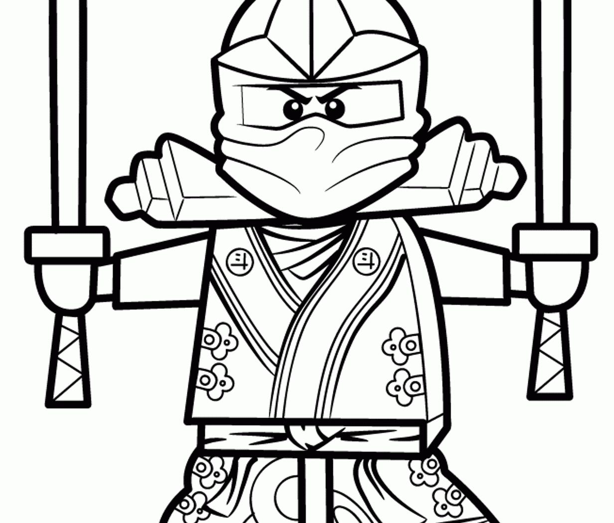 1232x1050 Charming Decoration Ninjago Coloring Pages Printable Cartoon Free