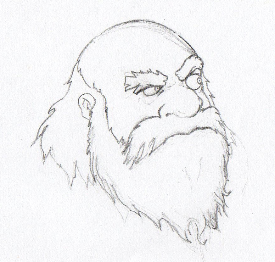 874x833 Old Man Drawing By Sn4yke