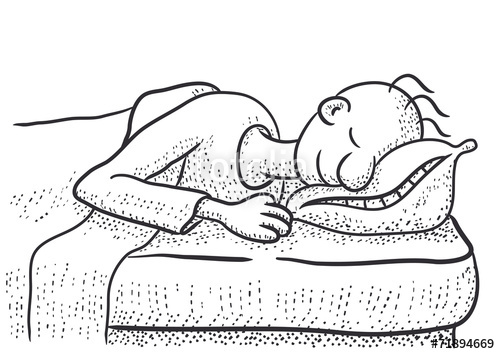 500x354 Sleeping Person Stock Image And Royalty Free Vector Files