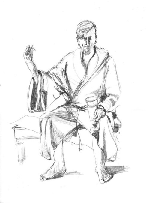 500x677 Monkish Man Thinking Like An Illustrator