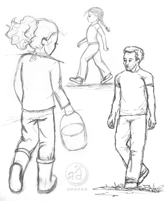 530x650 Sketchy Sunday Walking Artsy Ants