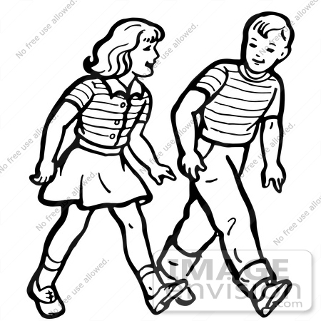 450x450 Walking Person Clipart Black And White Clipart Panda