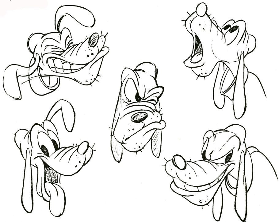 910x723 Pluto Sketches. He Has The Best Personality Of Any Cartoon