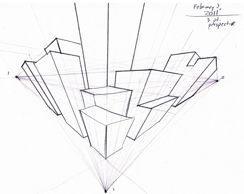 800x635 3 Point Perspective By Boriol