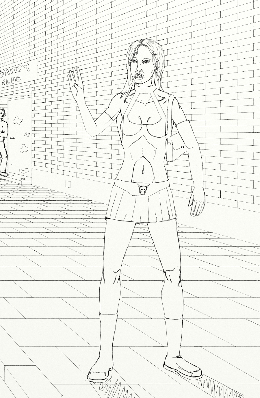 900x1377 Testing Out My New Perspective Grid