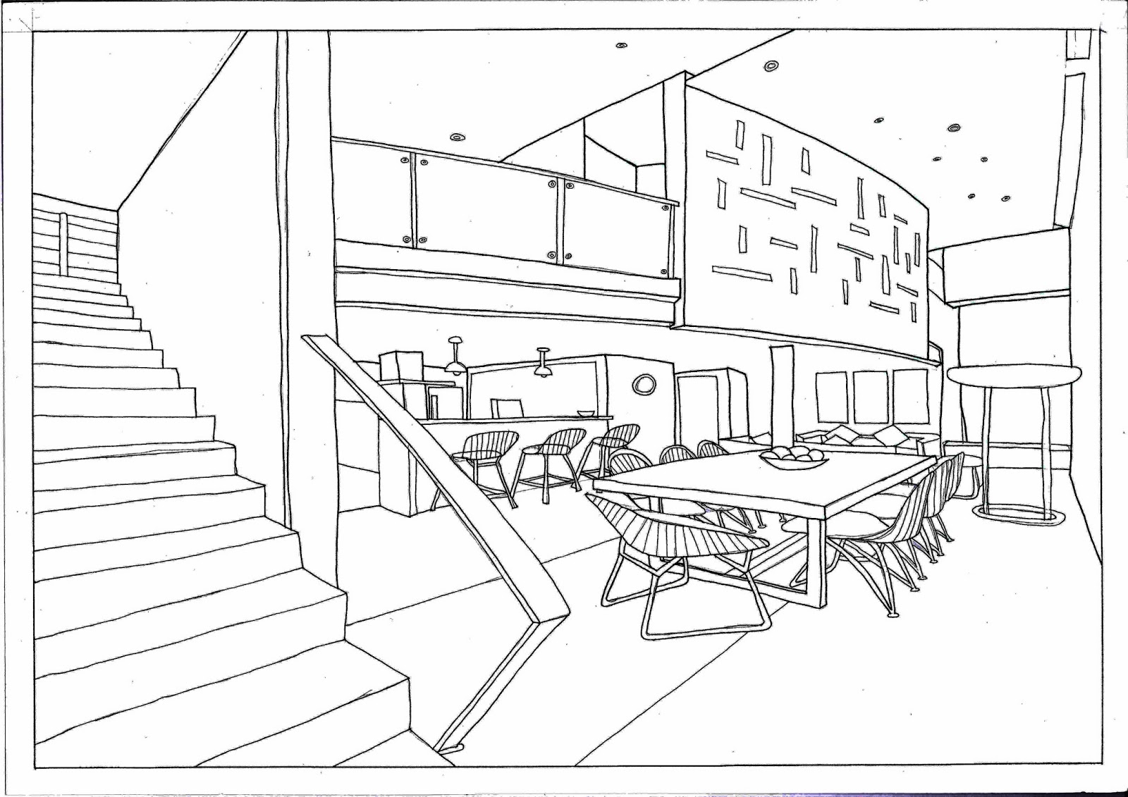 1600x1131 2 Point Perspective Designed By Sea
