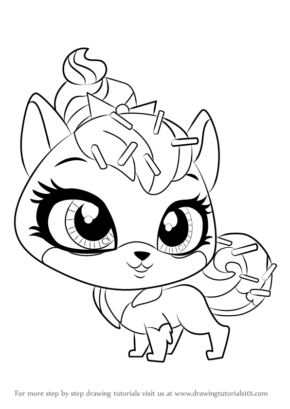 596x842 Learn How To Draw Sugar Sprinkles From Littlest Pet Shop (Littlest