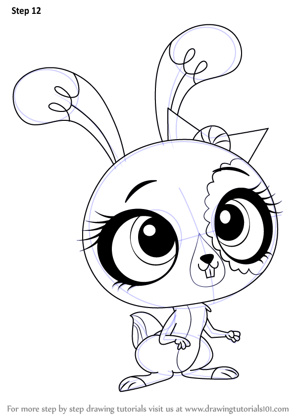 598x844 Learn How To Draw Buttercream Sundae From Littlest Pet Shop