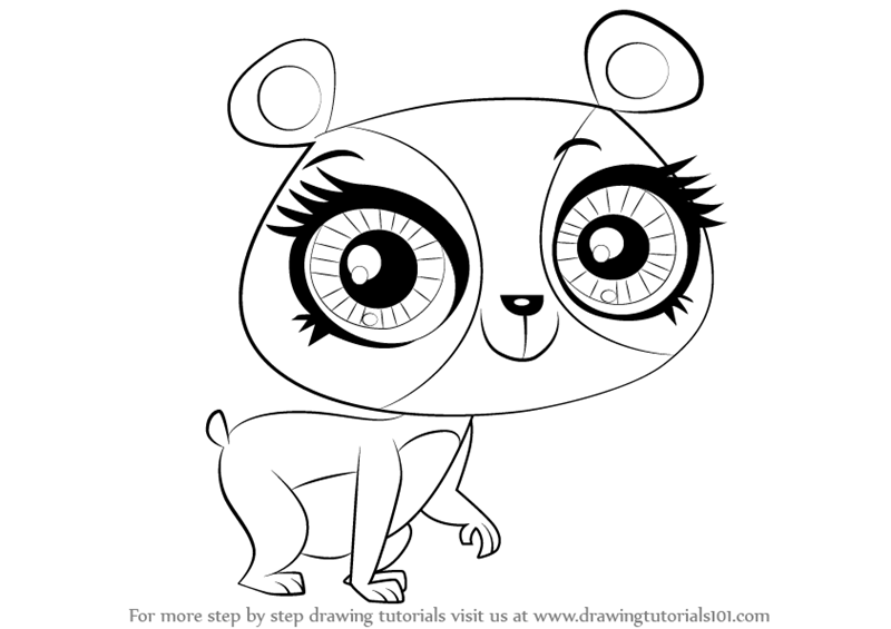 800x565 Learn How To Draw Penny Ling From Littlest Pet Shop (Littlest Pet