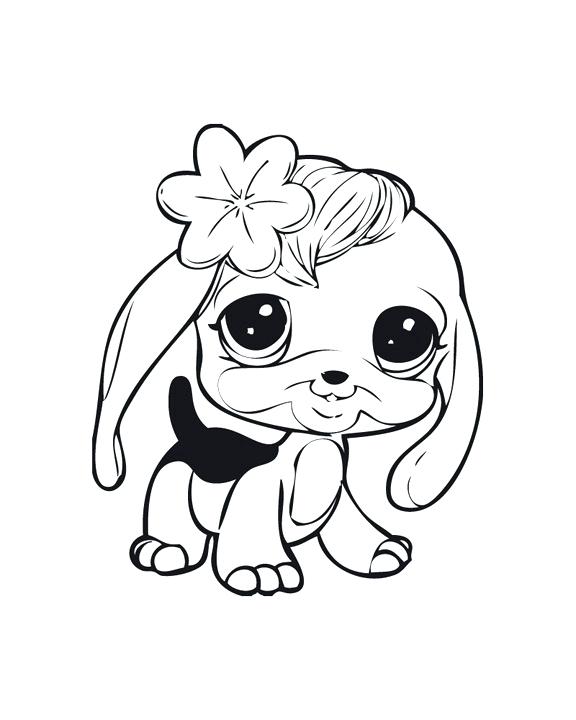 576x720 Littlest Pet Shop Coloring Book As Well As Coloring Book Also