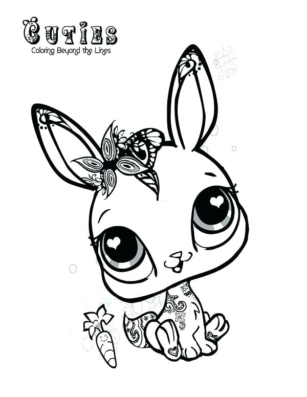 600x776 Simple Littlest Pet Shop Coloring Page New Pages Little Batch Pa