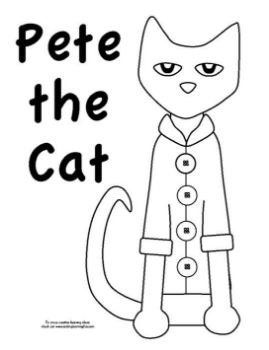 269x350 Pete The Cat Coloring Page Christmas Drawing Board Weekly