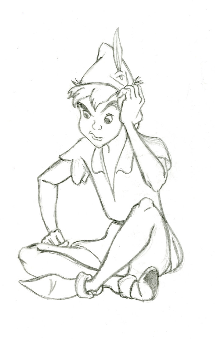711x1124 Peter Pan Disney Peter Pans, Drawings And Sketches