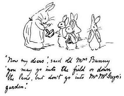 426x329 The Tale Of Peter Rabbit