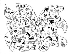 300x232 Petroglyphs Drawings Fine Art America