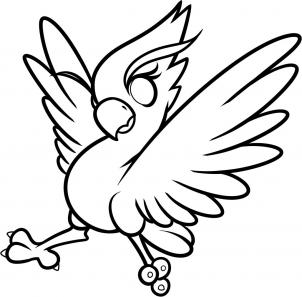 302x297 How To Draw How To Draw A Phoenix For Kids