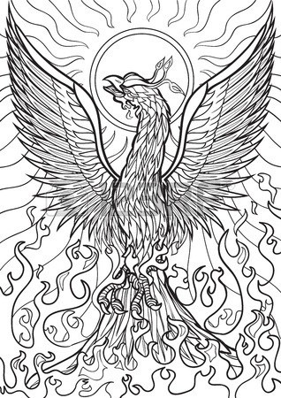 318x450 Phoenix Bird Stock Photos. Royalty Free Business Images