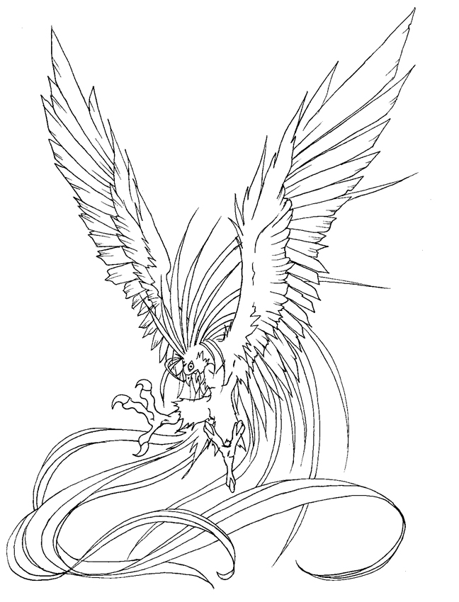 648x850 Ansekishoku The Blood Phoenix By Akarui