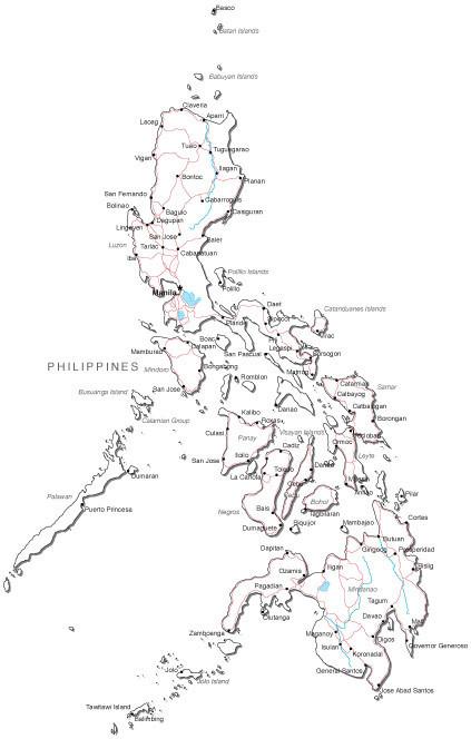 Philippine Map Drawing at GetDrawings | Free download