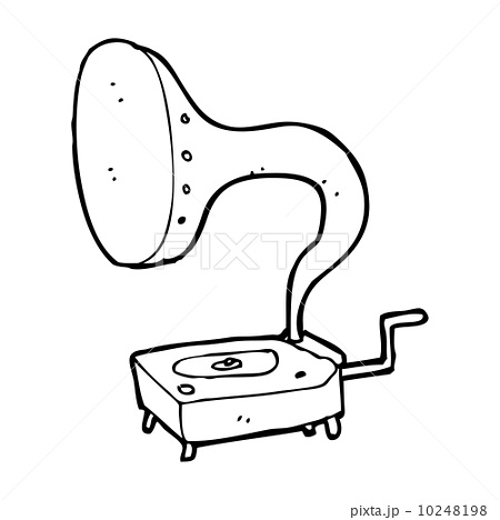 450x468 Phonograph Cartoon Doodle Drawing Illustrations