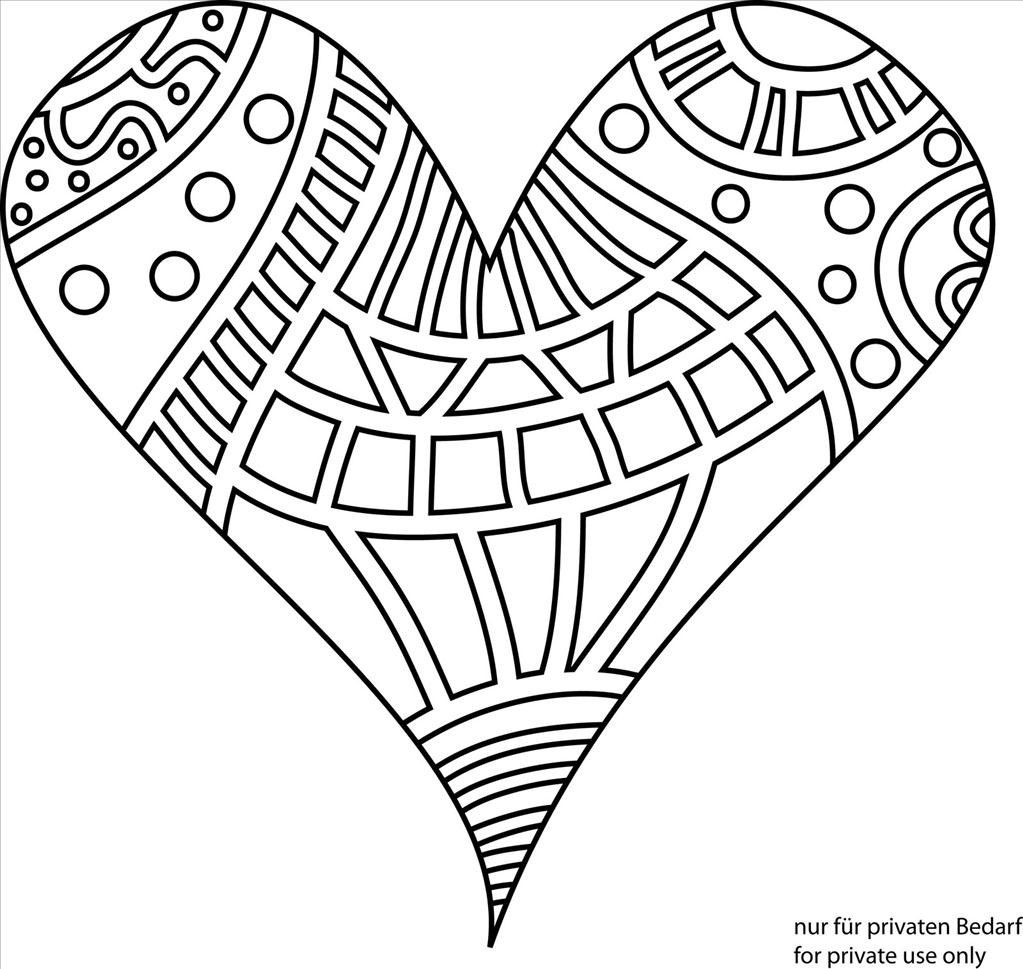 1023x969 Great Heart Mandala Coloring Pages Photograph Unknown