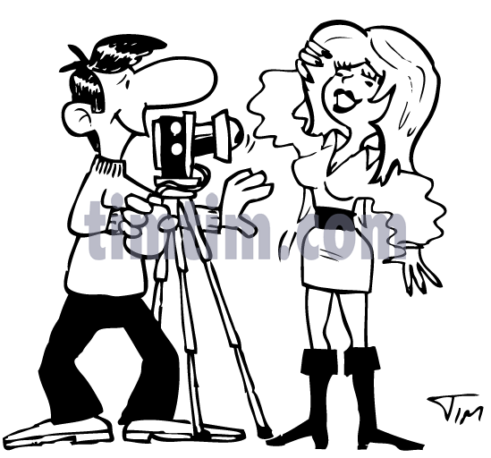 549x512 Free Drawing Of Fashion Photographer Bw From The Category Beauty