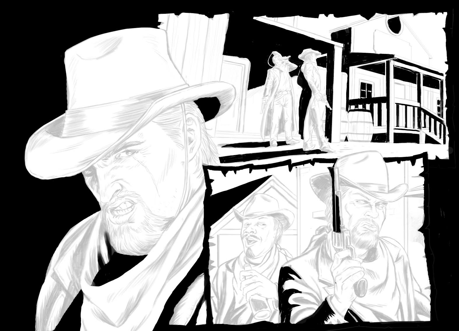 1575x1135 Painter Tutorial Create A Digital Comic, From Sketch To Pencil