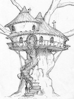 236x316 Haunted House Sketch 01 By ~magikmarker16 On Haunted