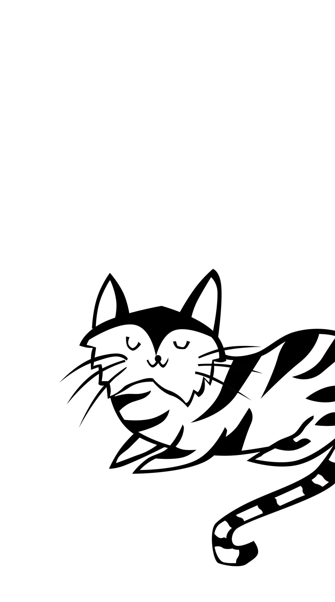 1280x2296 Free Download Phone Wallpapers! Smiley Cat Cat Wallpaper