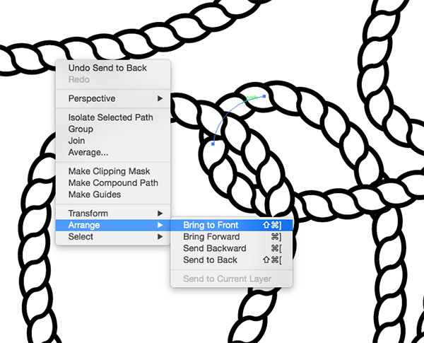 600x485 How To Create Ropes Amp Knots With Illustrator Brushes Rope Knots