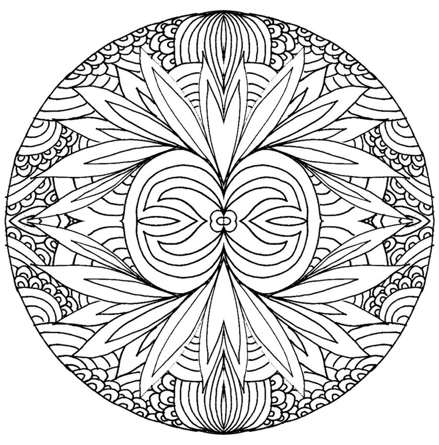 888x899 Physical Health Mandala Template By Maluvillarreals