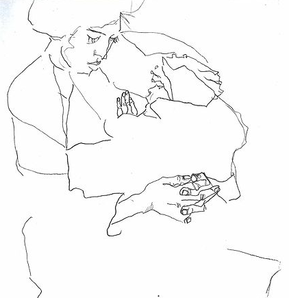 422x435 Drawing Contour And Implied Lines Hs Art