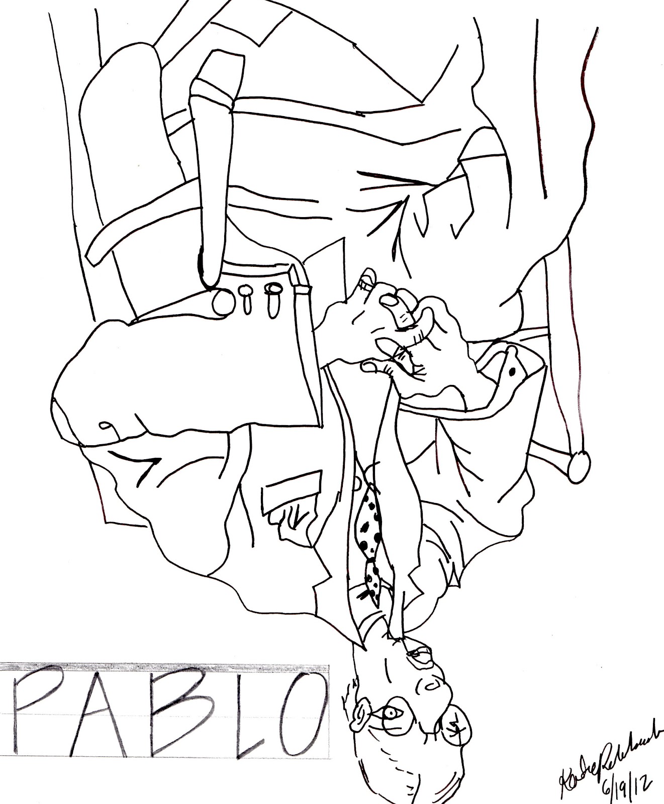 1321x1600 Katie Rohrbach Interiors Pablo Picasso