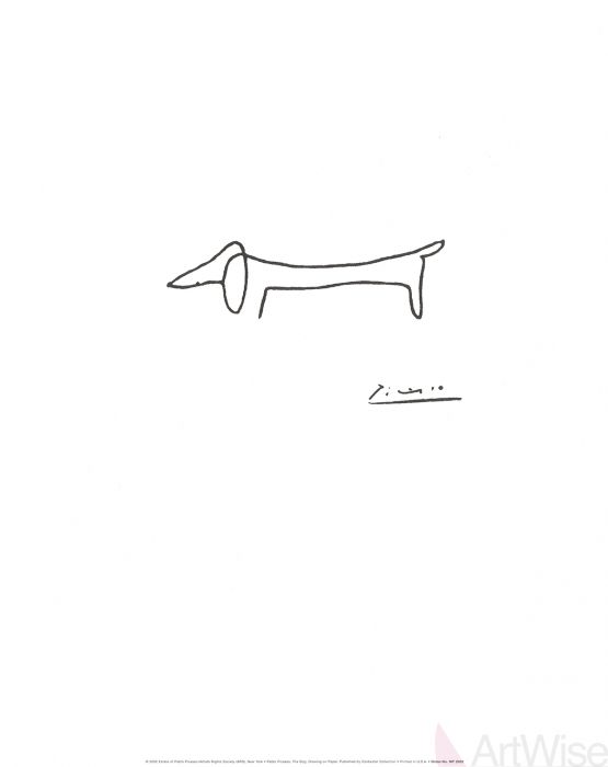 Picasso Dog Drawing At Getdrawings 