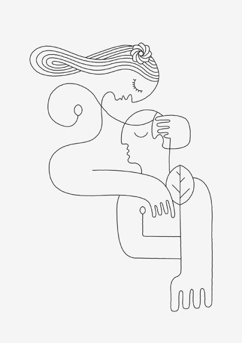 500x707 Line Picasso Tumblr