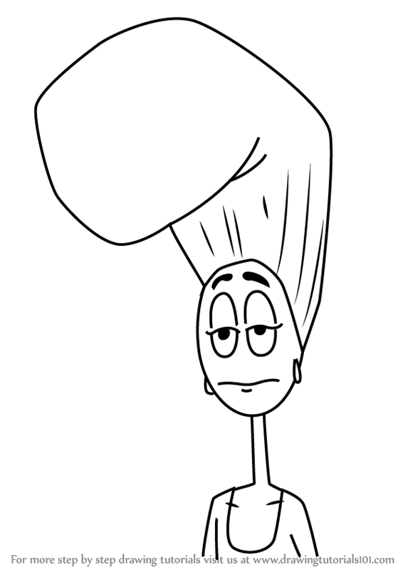 566x800 Learn How To Draw Pickles Oblong From The Oblongs (The Oblongs