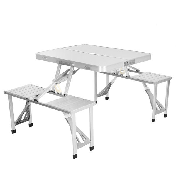 600x600 Online Shop Homdox Outdoor Tables Portable Folding Desk Aluminum