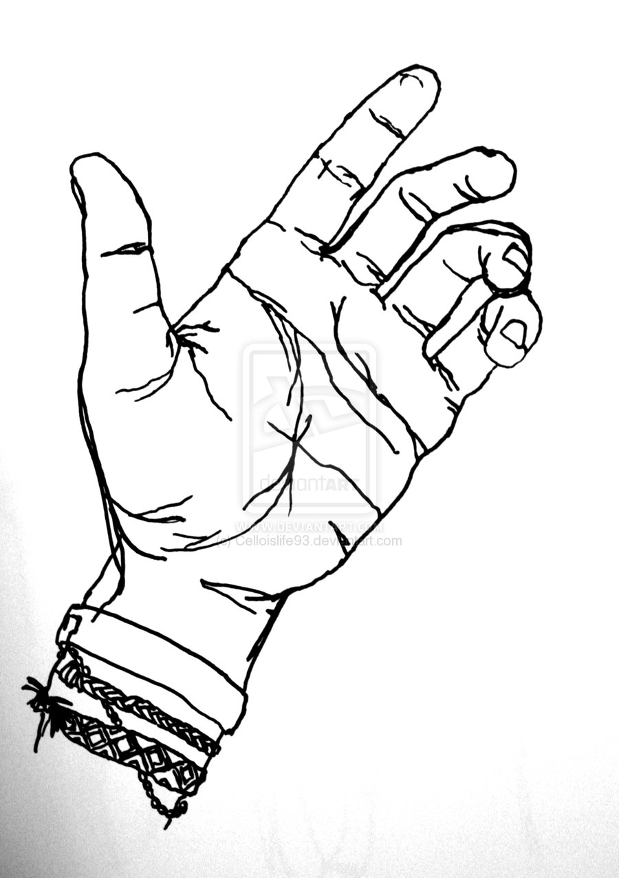 900x1275 Blind Contour Drawing Art 1