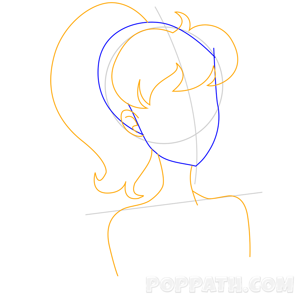 1000x1000 How To Draw A Shy Girl Pop Path